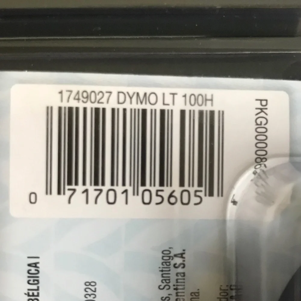 Dymo Label Maker Letra Tag 100H New